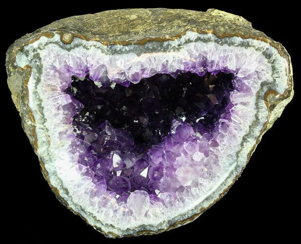 Sparkling Purple Amethyst Geode - Uruguay #57217